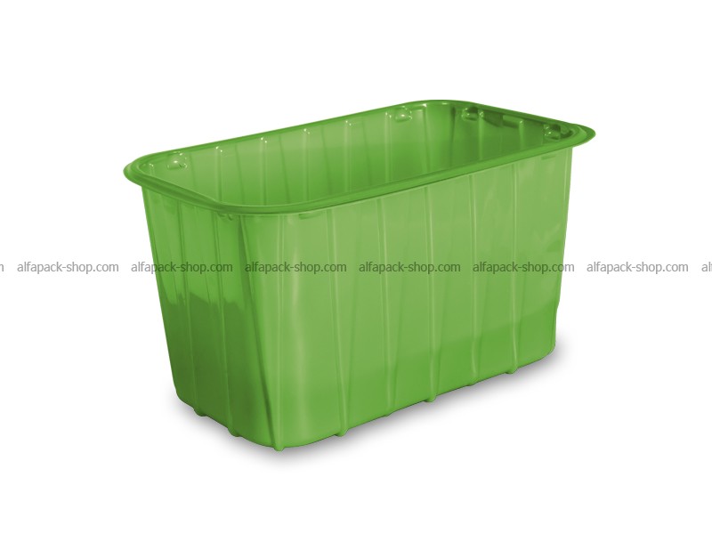 Лоток для ягід і фруктів ПС - 701 (1 кг) зелений